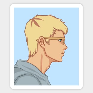 Jason Grace - Side Profile Sticker